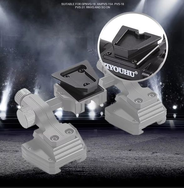 Пряжка для крепления кронштейна адаптера моста &laquo;ласточкин хвост&raquo; NVG10 NVG120 L712145 фото