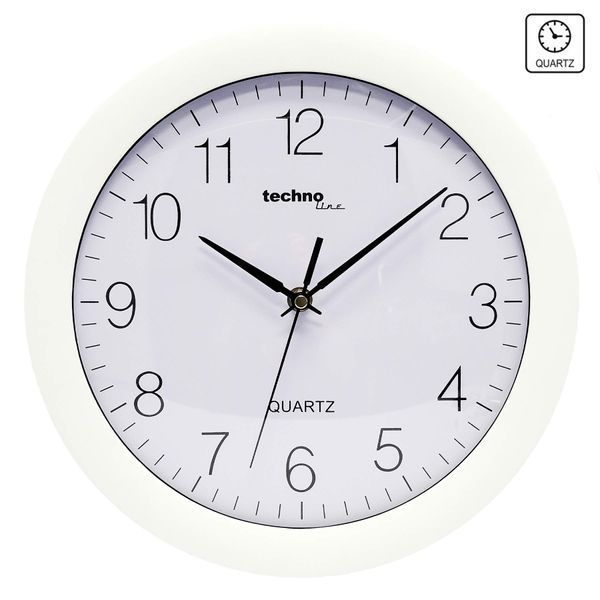 Часы настенные Technoline WT7000 White (WT7000 weis) DDAS303720 фото