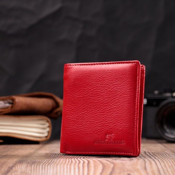Яркий женский кошелек из натуральной кожи ST Leather 19465 Красный b19465 фото