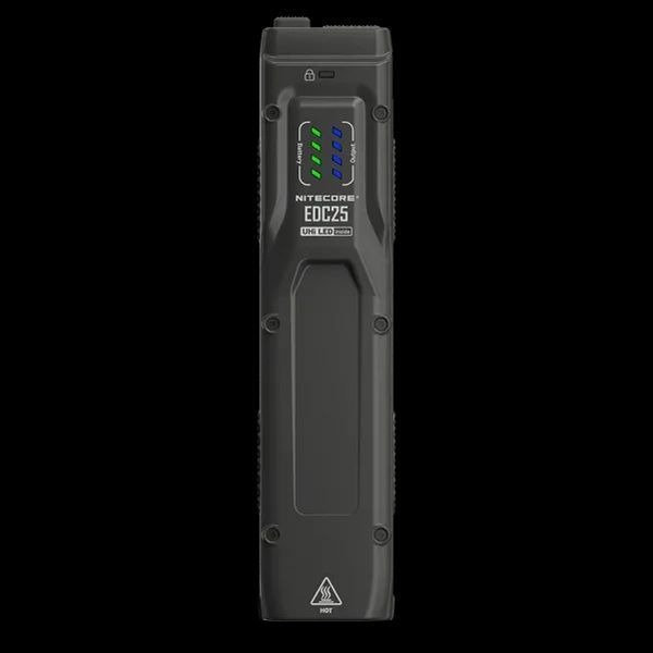 Потужний ручний ліхтар Nitecore EDC25 USB Type-C 3000лм (Чорний) L712641 фото