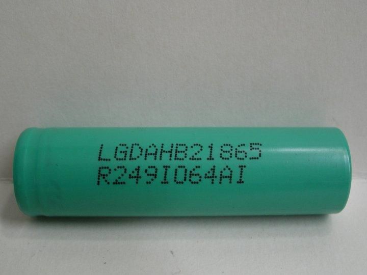 Аккумулятор высокотоковый LG Li-ion 18650 1500mAh (ICR18650 HB2) (30A) Зеленый L20178 фото