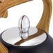 Чайник Kamille Whistling Kettle Black 2.5л з нержавіючої сталі зі свистком (чорний) KM-1096 фото 5
