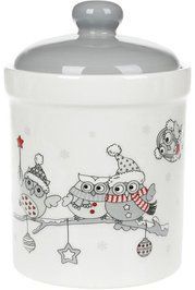Банка керамическая "Совушки-волшебницы" 2 л BD-DM530-X фото