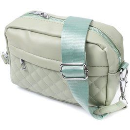 Женская сумка кросс-боди с монетницей из экокожи Vintage 22797 Фисташковый b22797 фото