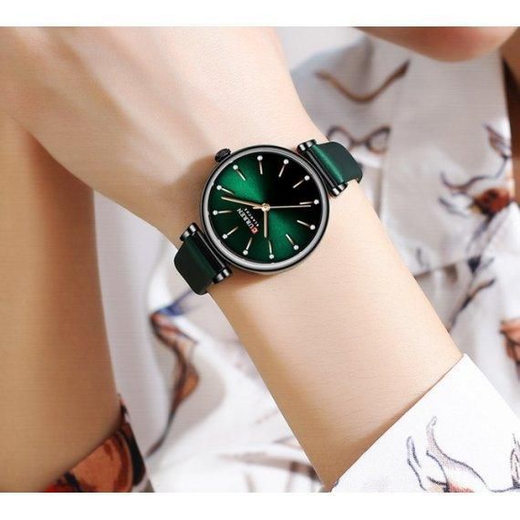 Жіночий наручний годинник Curren Grass кварцовий (Зелений) L24044 фото