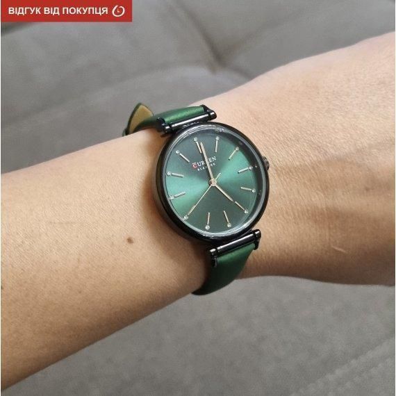 Жіночий наручний годинник Curren Grass кварцовий (Зелений) L24044 фото