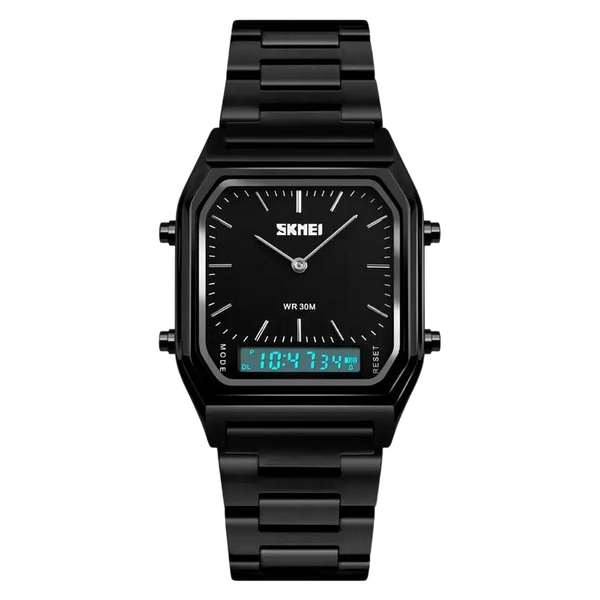 Наручний чоловічий годинник Skmei 1220 Tango Чорний L12203 фото