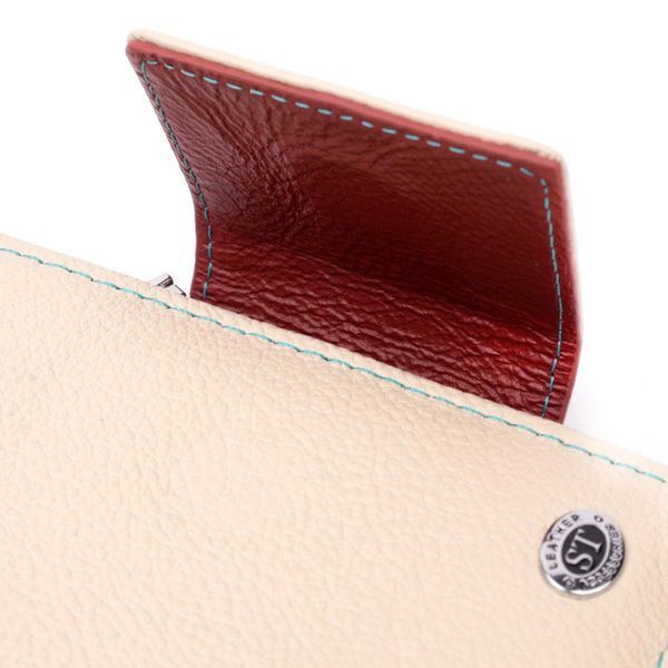 Портмоне для женщин из натуральной кожи ST Leather 19451 Белый b19451 фото