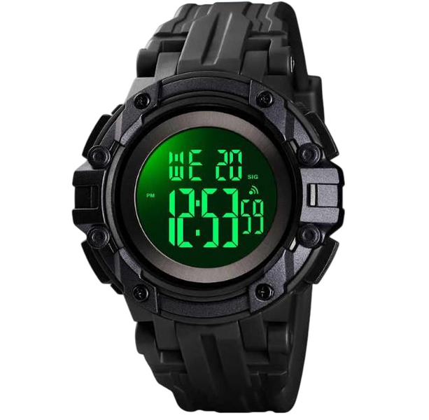 Мужские наручные часы Skmei 1545 Черный циферблат L154589 фото