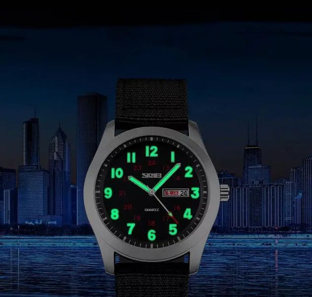 Чоловічий наручний класичний годинник Skmei 9112 (Чорний) L900717 фото