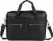 Сумка мужская Vintage 14625 кожаная Черная b14625 фото 1