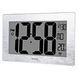 Годинник настінний прямокутний Technoline WS8019 Silver DDAS301306 фото 1