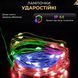 Гірлянда Роса нитка 2000 LED 200 м з пультом від мережі зелена, мультиколор 2000L200MGML фото 4
