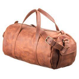 Сумка дорожная Grande Pelle 11047 винтажная кожа Коричневая 55х31х24 см b11047 фото