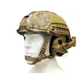Тактические активные наушники с микрофоном Earmor M32X Mark3 (Койот) L900875 фото