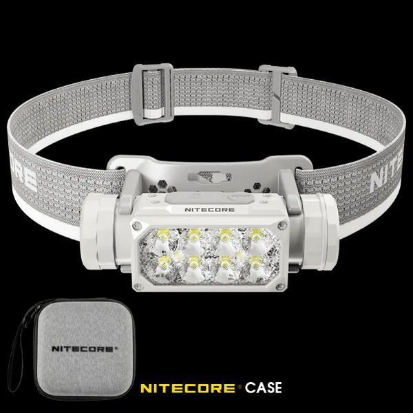 Налобний потужний ліхтар Nitecore HC65 UHE USB Type-C 2000лм (Білий) L7126121 фото