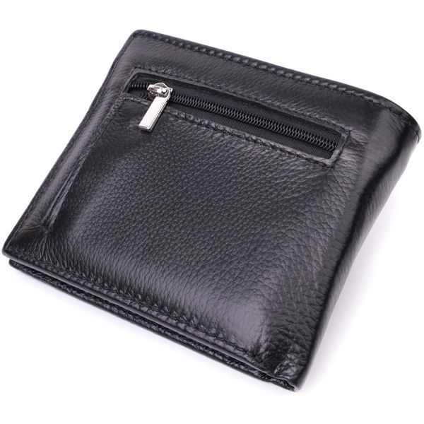 Чоловіче шкіряне портмоне із затискачем ST Leather 22485 Чорний b22485 фото