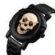 Кварцовий наручний годинник Skmei Skull 9178 Black Gold L158157 фото 1
