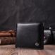 Чоловіче шкіряне портмоне із затискачем ST Leather 22485 Чорний b22485 фото 6