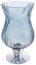 Ваза декоративная Ancient Glass Розалин 19х20х35см, синий с серебром BD-591-344 фото