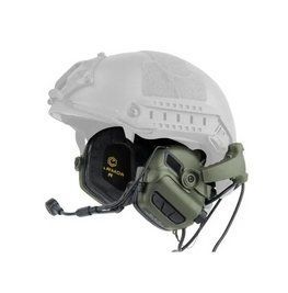 Тактичні активні навушники з мікрофоном Earmor M32X Mark3 (Оливковий) L900876 фото