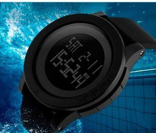 Чоловічий наручний годинник Skmei 1142 Ultra чорний L125878 фото