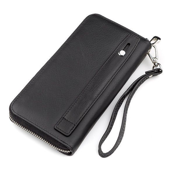 Чоловічий гаманець ST Leather 18422 натуральна шкіра Чорний b18422 фото