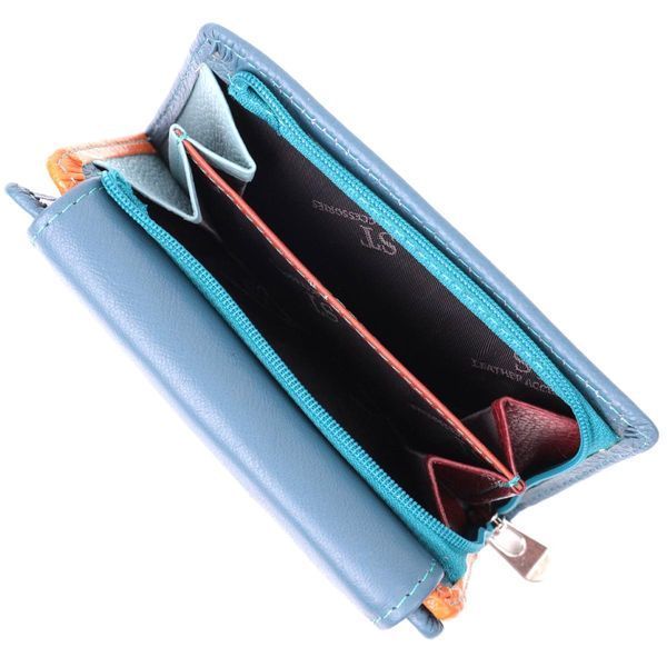 Кошелек для женщин из натуральной кожи ST Leather 22504 Бирюзовый b22504 фото