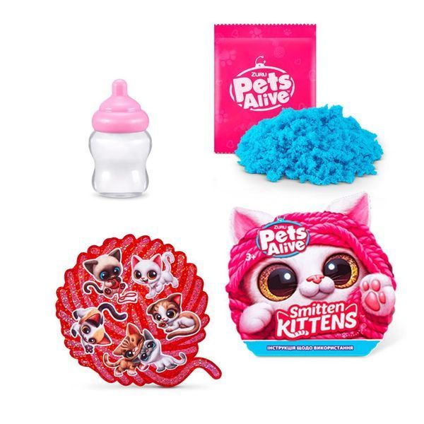 Интерактивный игровой набор-сюрприз Игривые котята Pets & Robo Alive 9541 в ассортименте RT-9541 фото