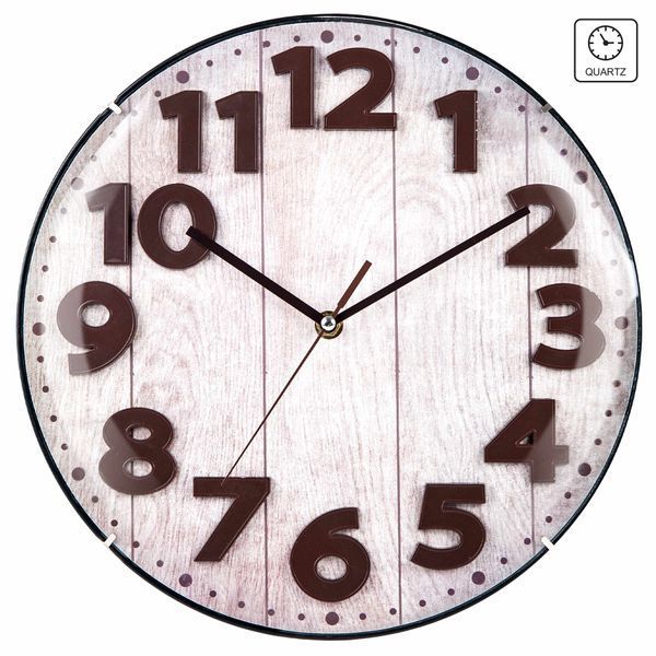 Годинник настінний Technoline WT7430 Light Brown &Oslash;31 см DDAS301214 фото