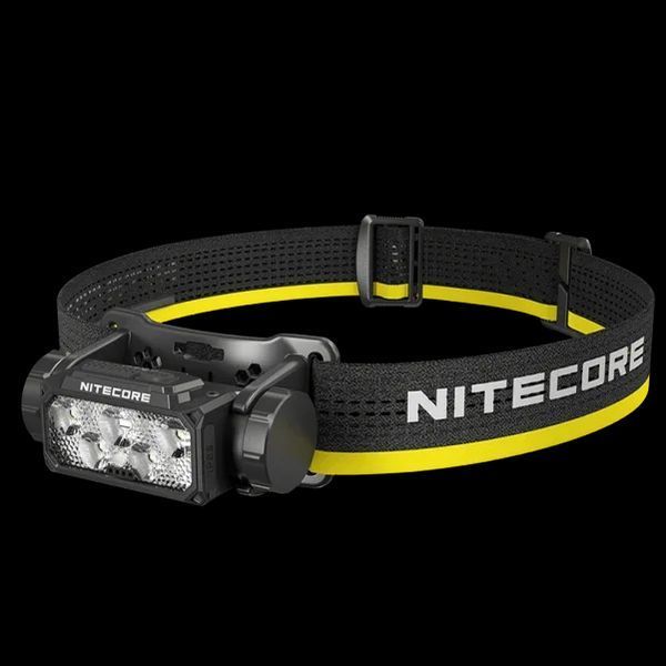 Налобный фонарь Nitecore HC60 UHE USB Type-C 1600лм (10 режимов) с белым и красным светом L712608 фото