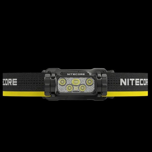 Налобный фонарь Nitecore HC60 UHE USB Type-C 1600лм (10 режимов) с белым и красным светом L712608 фото