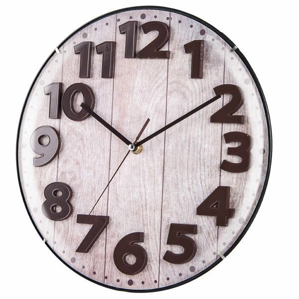 Годинник настінний Technoline WT7430 Light Brown &Oslash;31 см DDAS301214 фото
