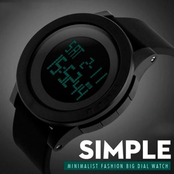 Чоловічий наручний годинник Skmei 1142 Ultra чорний L125878 фото