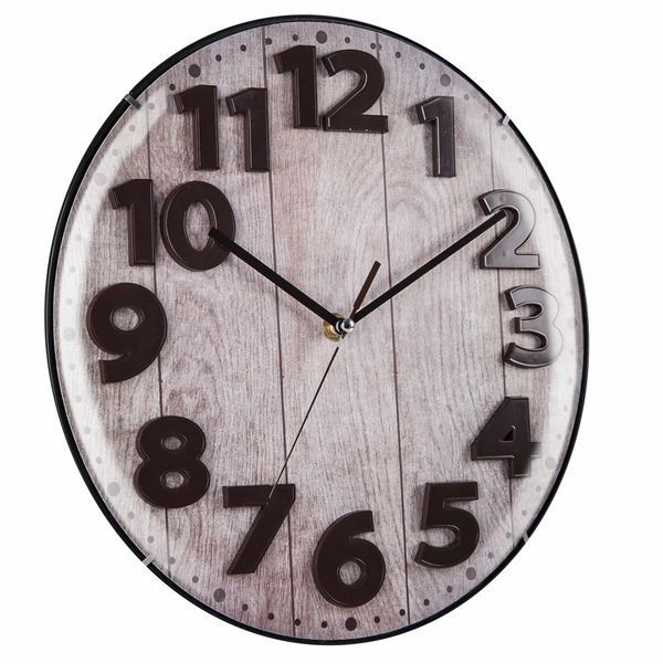 Годинник настінний Technoline WT7430 Light Brown &Oslash;31 см DDAS301214 фото