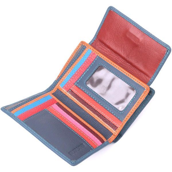 Кошелек для женщин из натуральной кожи ST Leather 22504 Бирюзовый b22504 фото