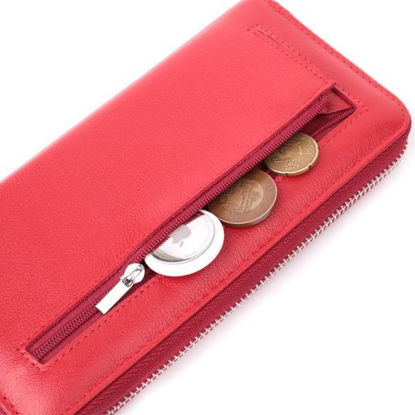 Кошелек-клатч для женщин на одно отделение из натуральной кожи ST Leather 22561 Красный b22561 фото
