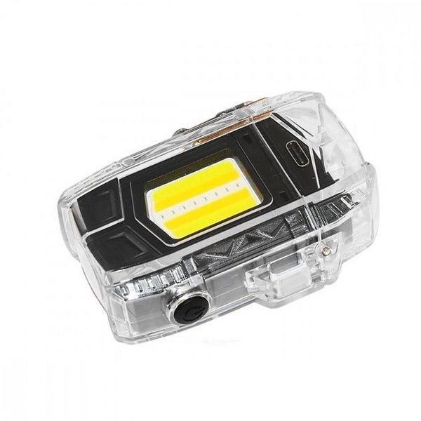 Фонарь зажигалка Multifunctional D48-1 (белый, желтый, красный) + BOX LCD Type-C (11 режимов) L712195 фото