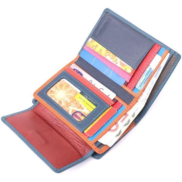 Кошелек для женщин из натуральной кожи ST Leather 22504 Бирюзовый b22504 фото
