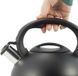 Чайник Ofenbach Happy Kettle 2.5л з нержавіючої сталі зі свистком, чорний матовий NB-100302 фото 5