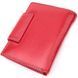 Яркий кожаный кошелек для женщин с монетницей ST Leather 19448 Красный b19448 фото 2