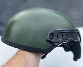 Каска шлем защитный 1 класс защиты (Зеленый) L300109 фото