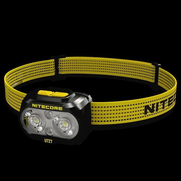 Налобный фонарь для бега с универсальным питанием Nitecore UT27 Pro (3xAAA USB-C) Черный L712606 фото