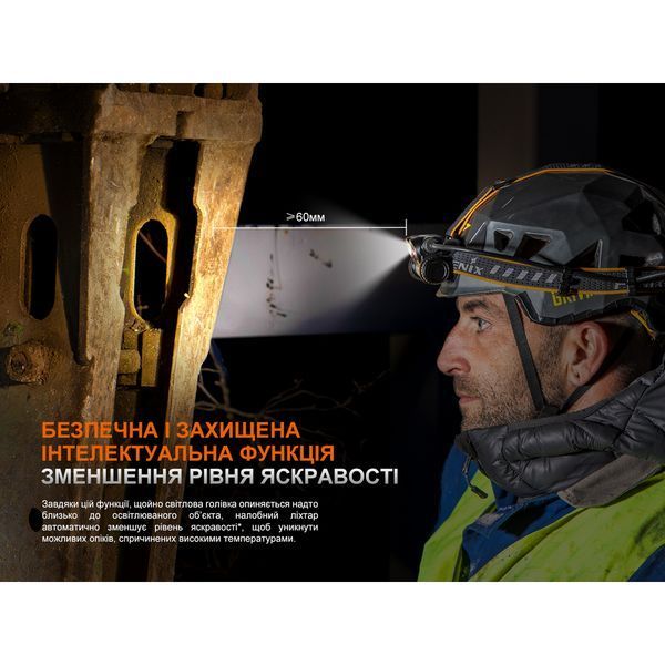 Налобний ліхтарик Fenix ​​HM75R SE 1600 лм Type-C IP68 L712255 фото