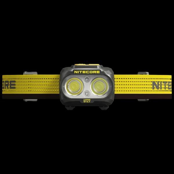 Налобный фонарь для бега с универсальным питанием Nitecore UT27 Pro (3xAAA USB-C) Черный L712606 фото