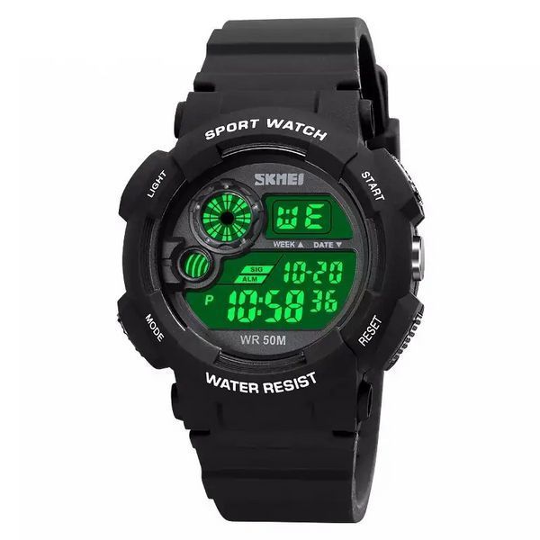 Мужские наручные часы Skmei 1718 (Черные) L900762 фото