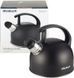 Чайник Ofenbach Magic Kettle 1.5л з нержавіючої сталі зі свистком, чорний матовий NB-100304 фото 4