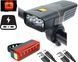 Велоліхтар + габарит QX-T3306 (3xXML-T6 + габарит-6SMD) + PowerBank + microUSB (3 режими та 4 режими) L712187 фото 2