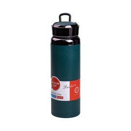 Термос Vacuum Sports 1 л з індикатором температури металевий зелений HP-14-29GR фото