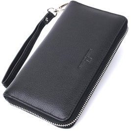 Клатч унисекс на одно отделение из натуральной кожи ST Leather 22697 Черный b22697 фото